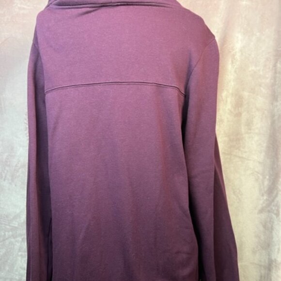 Harry Potter Girls Maroon Shrug Drawstring Pullover Hogwarts Sweater Size Large - Picture 6 of 7